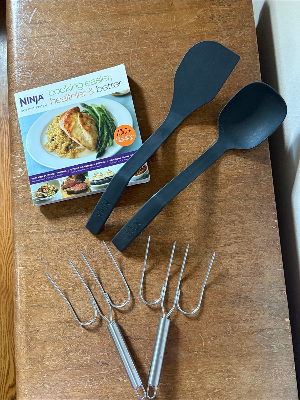 Ninja Accessory Set - Cookbook & Serving Utensils